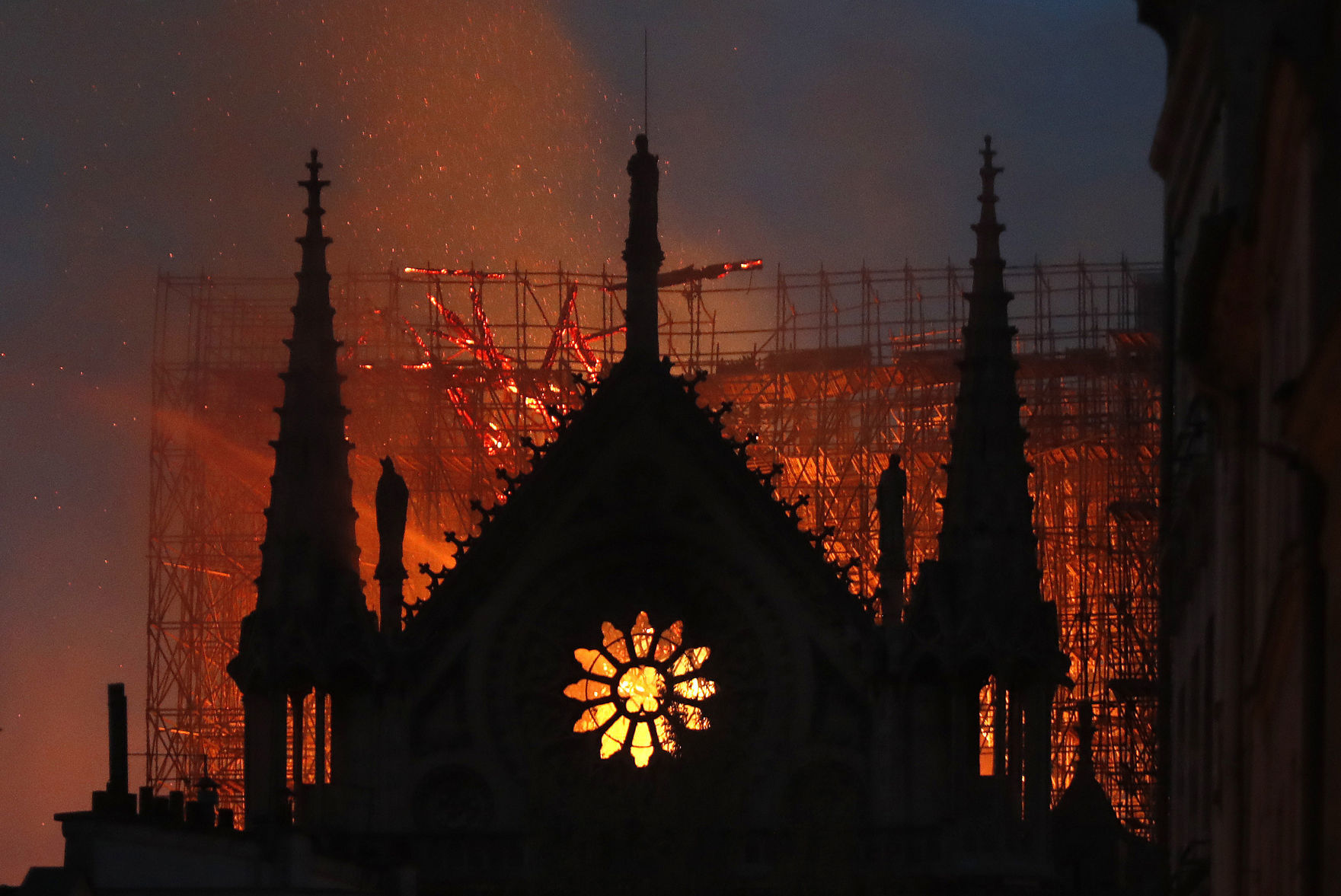 France Notre Dame Fire